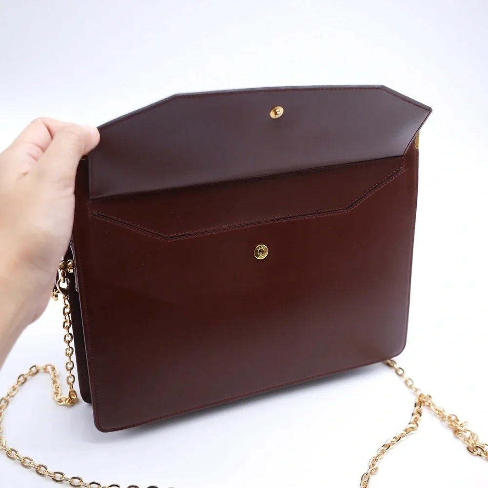🍓Cartier Bordeaux Must de Line Clutch